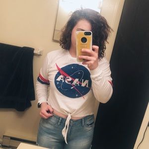 NASA crop top